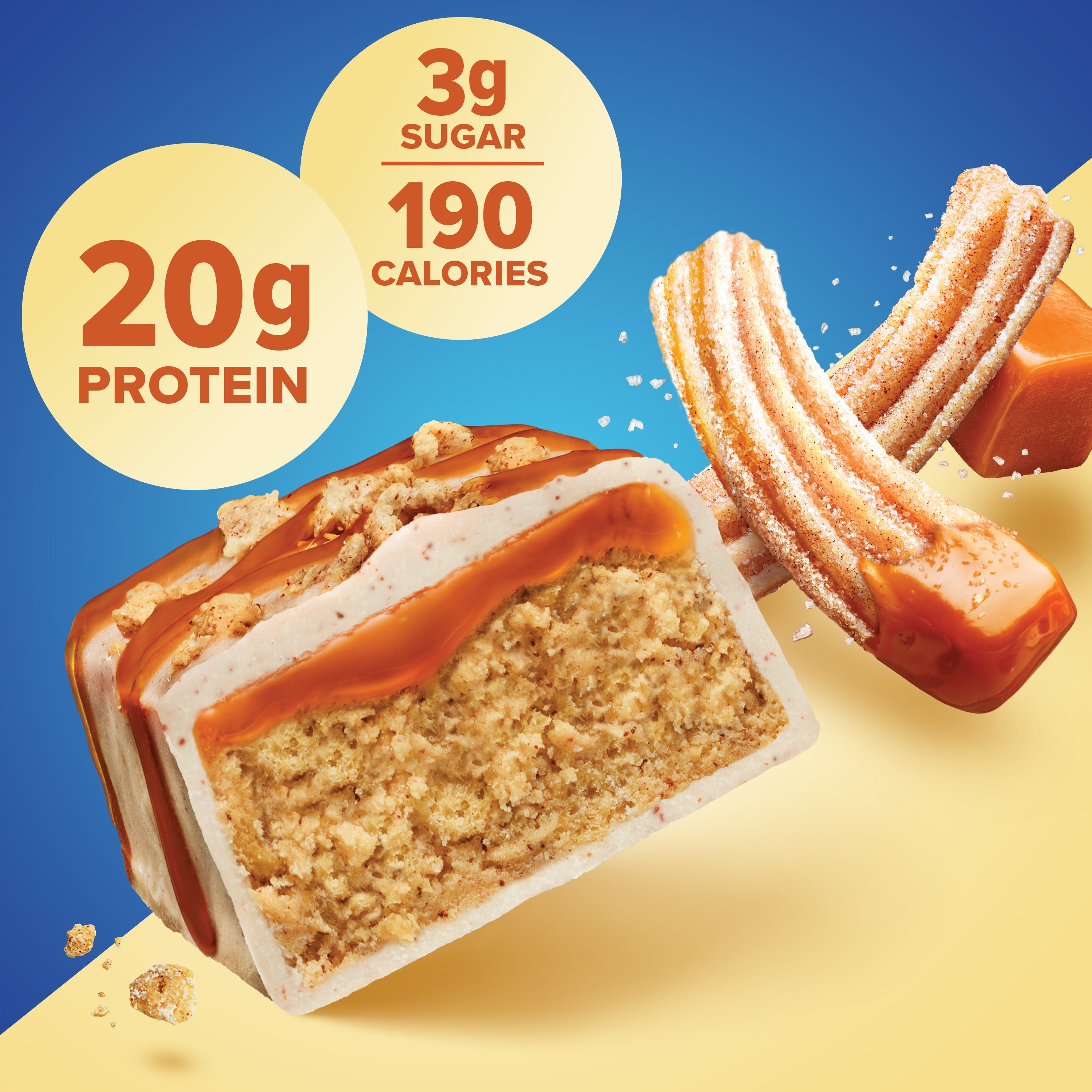 Caramel Churro Protein Bar