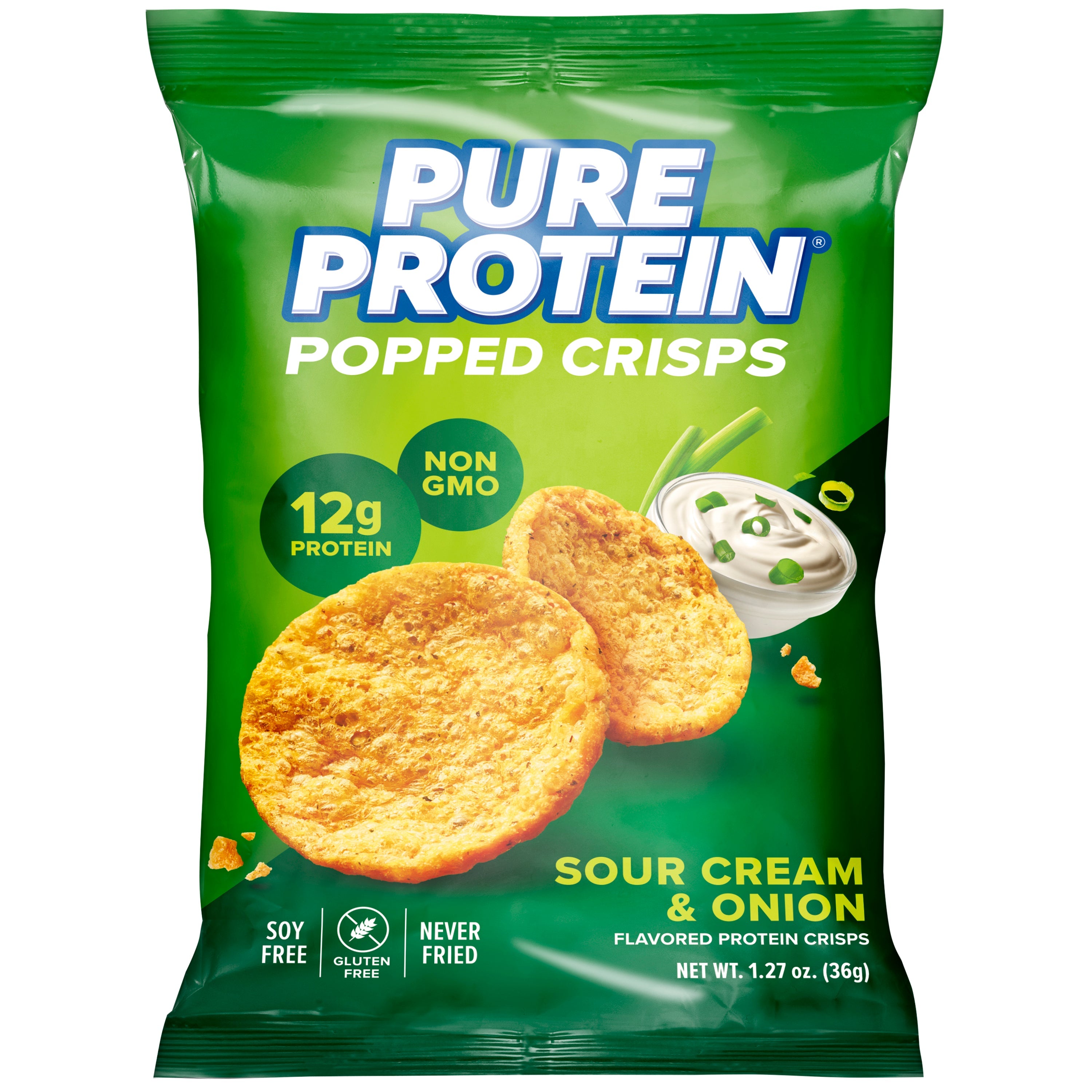 Sour Cream & Onion Popped Crisps
