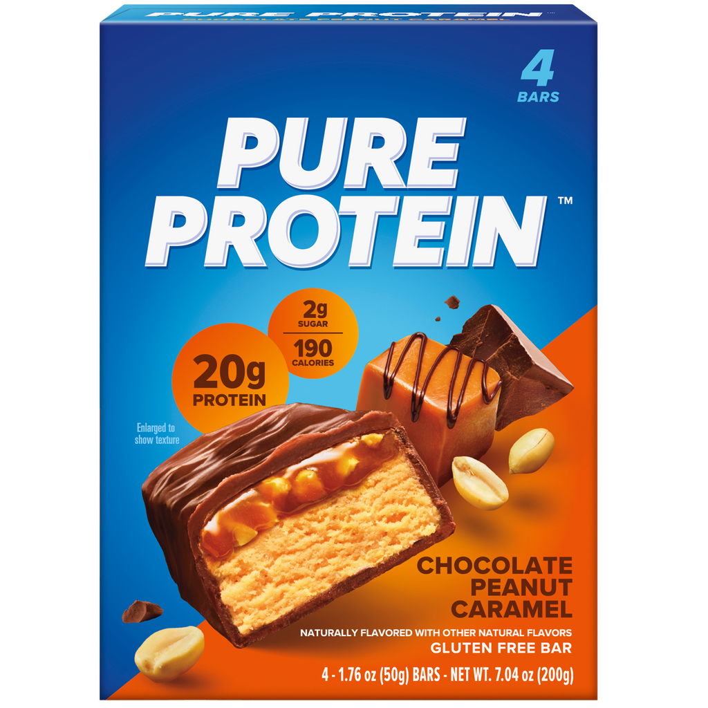Chocolate Peanut Caramel Protein Bar