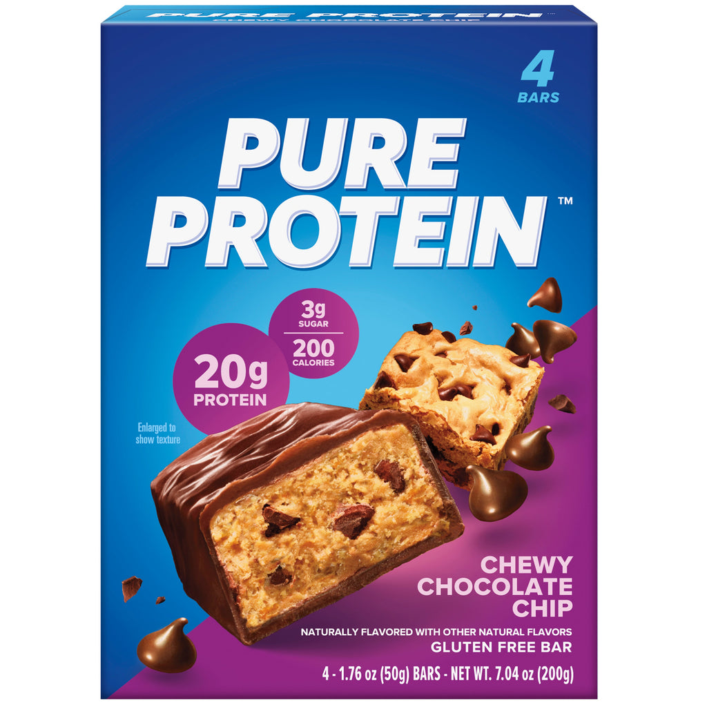 Chewy Chocolate Chip Protein Bar