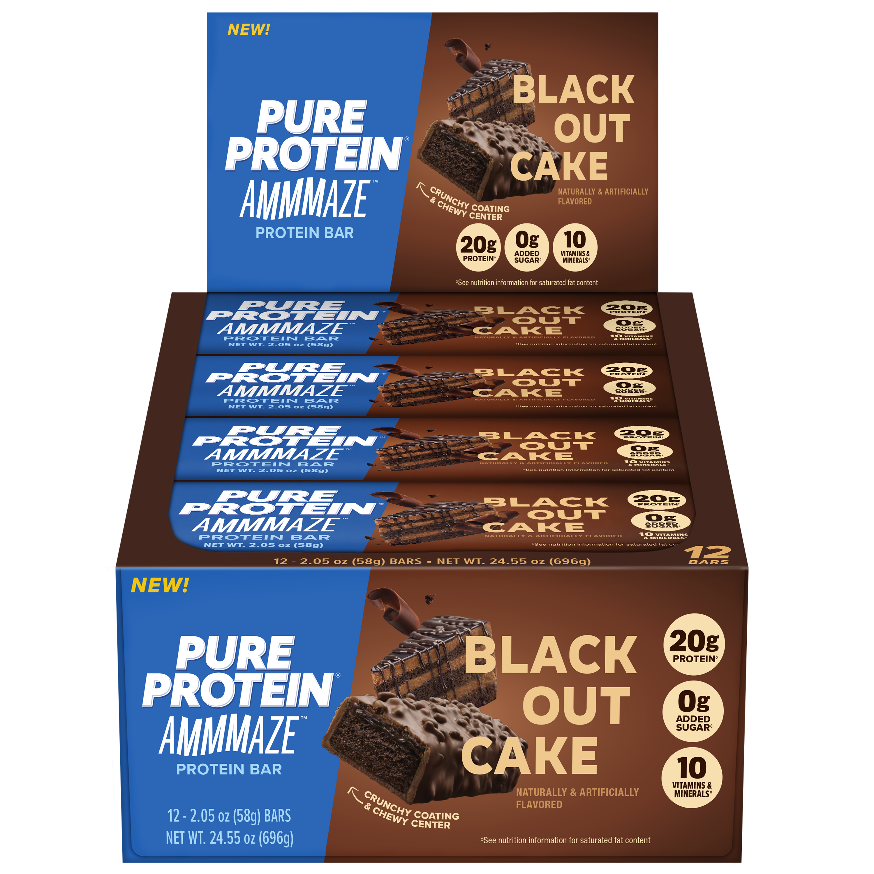 Blackout Cake AMMMAZE Protein Bars