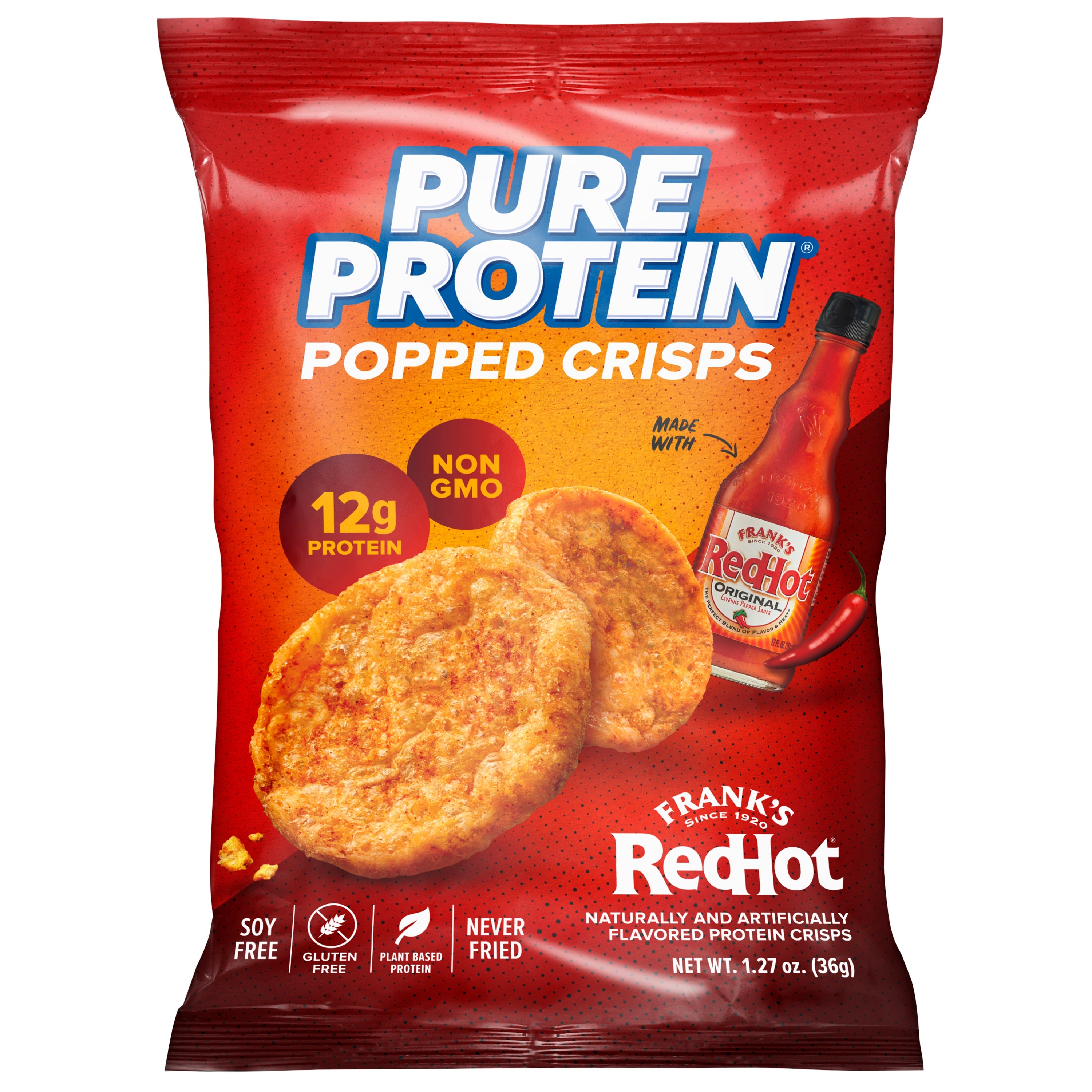 Franks Red Hot Popped Crisps