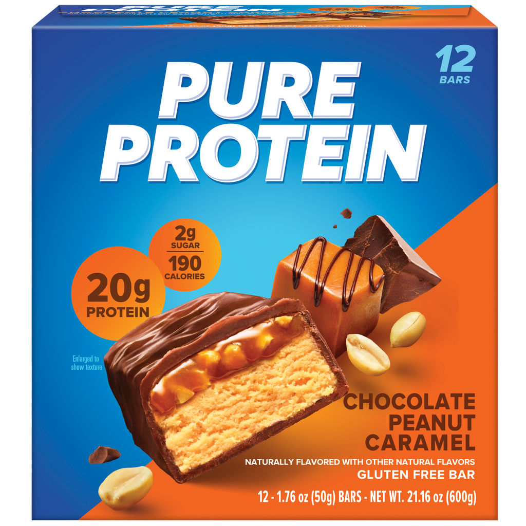 Chocolate Peanut Caramel Protein Bar