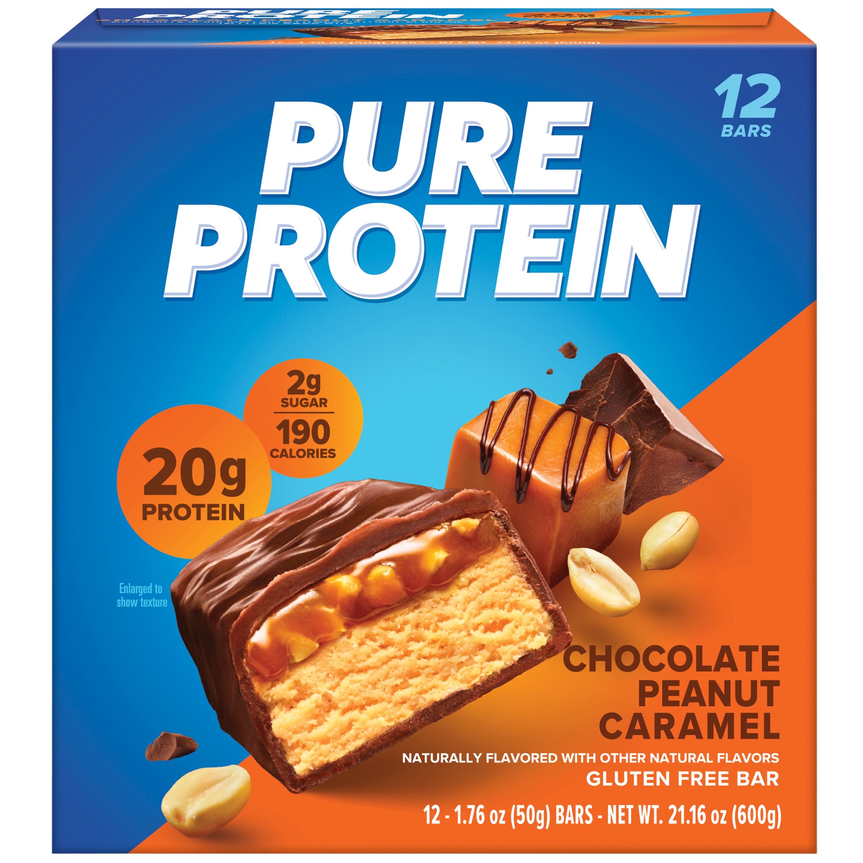 Chocolate Peanut Caramel Protein Bar