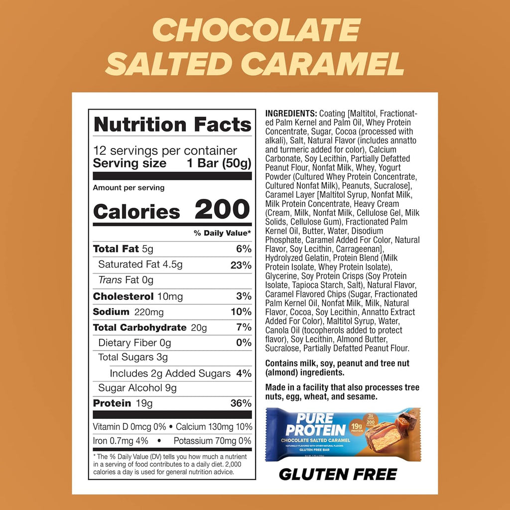 Chocolate Salted Caramel Protein Bar
