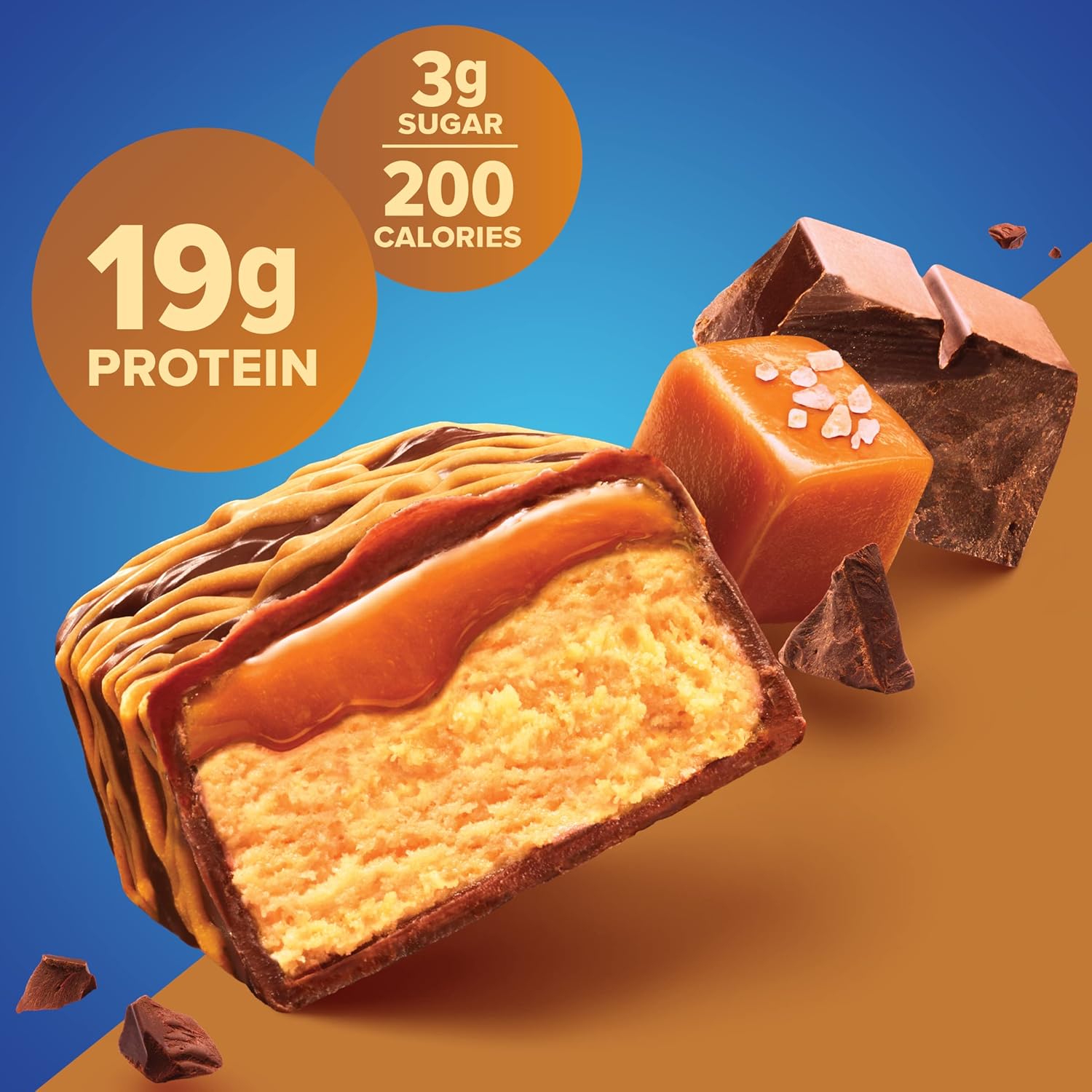Chocolate Salted Caramel Protein Bar