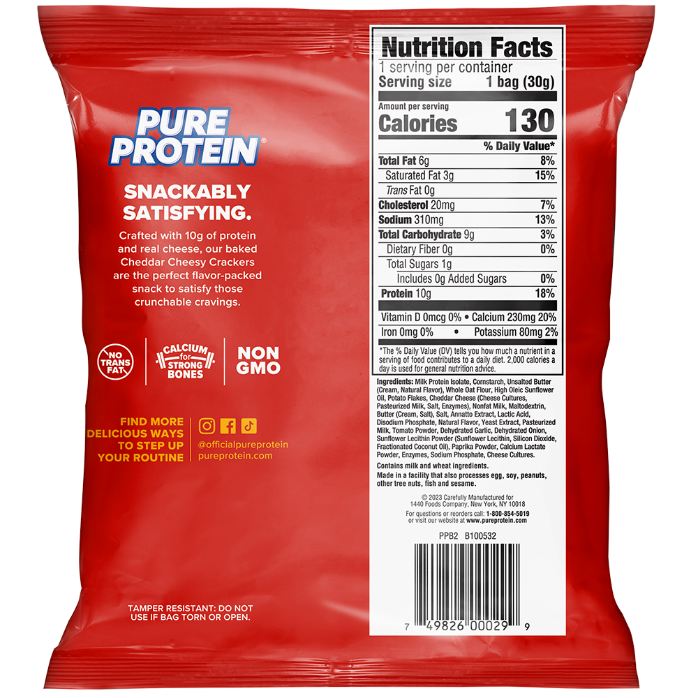 Cheddar Cheesy Cracker