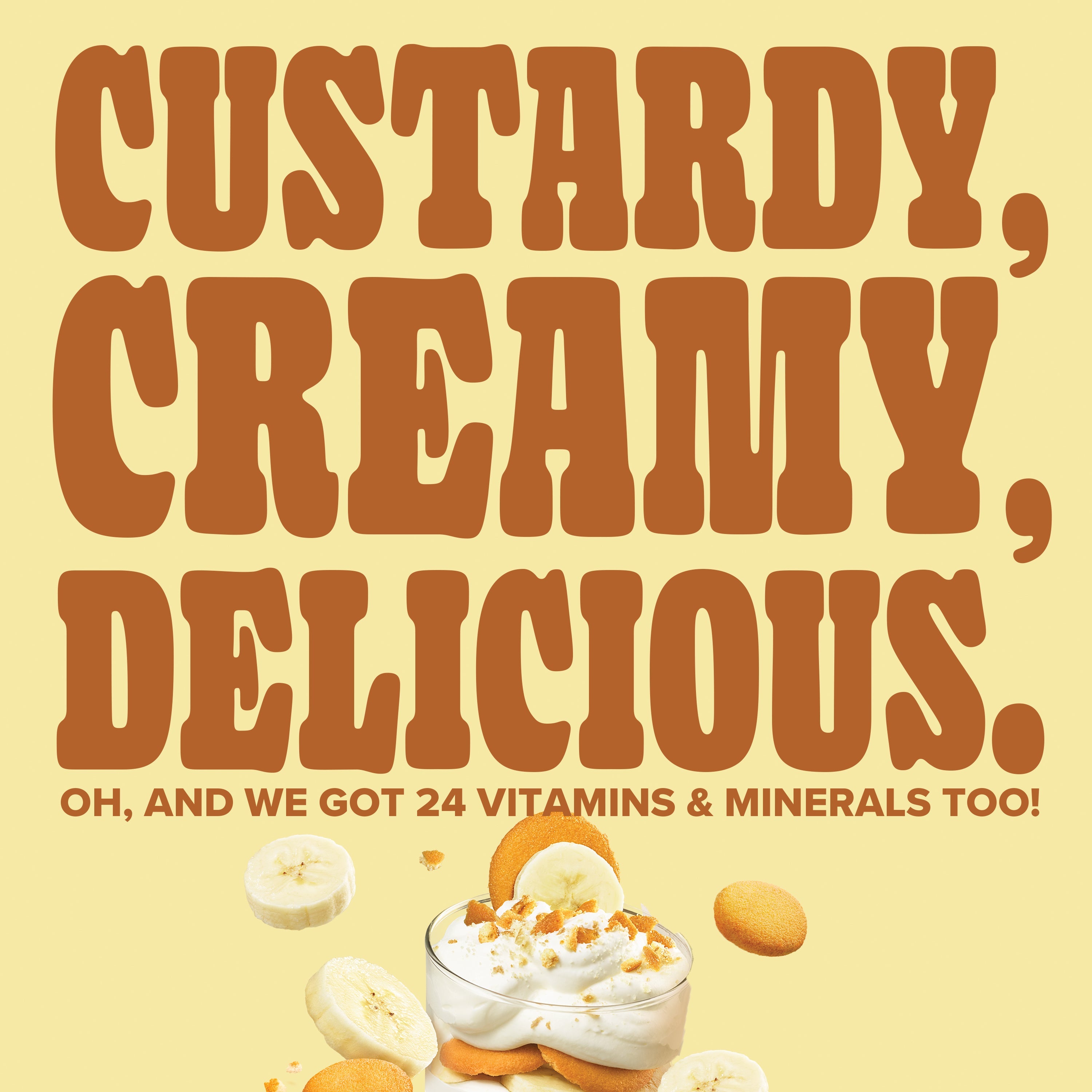 Banana Pudding Complete Protein Shake