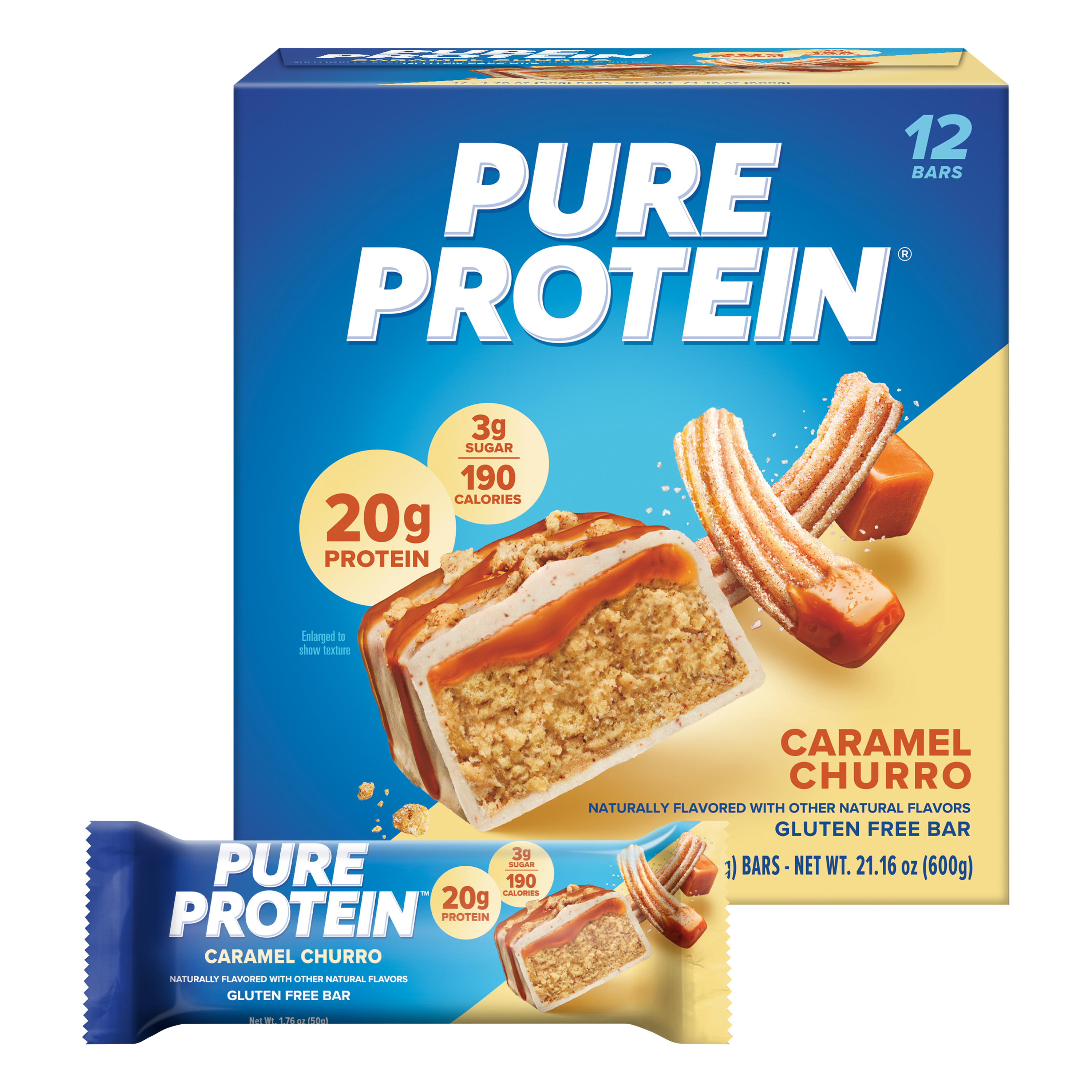 Caramel Churro Protein Bar