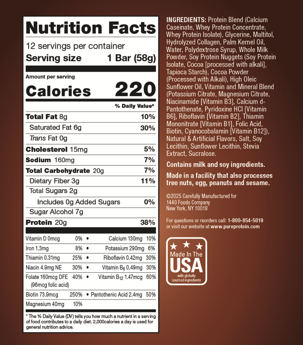 Blackout Cake AMMMAZE Protein Bars