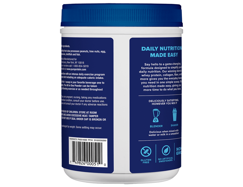 Creamy Vanilla All in One Powder (1.25 lb.)